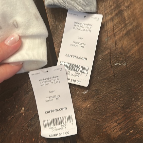 Carters fleece sleep sack size medium 17-21lb - Picture 4 of 5